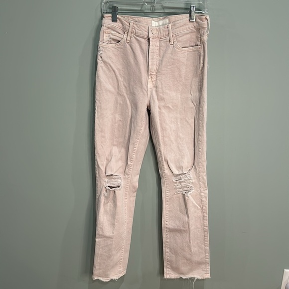 MOTHER High-Waisted Rascal Ankle Straight Leg Jeans Size: M | US 29 - Picture 4 of 14